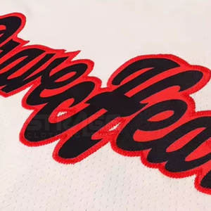 Maillot de basket-ball grande taille fabriqué par des professionnels, polyester/maille durable, anti-froissement, respirant, séchage rapide, léger - Product Image 6