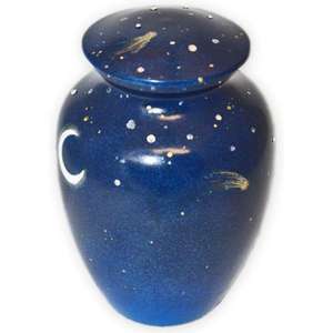 Urnas humanas impresas en metal con diseño de unicornio para mantener las cenizas humanas disponibles a bajo precio del exportador indio - Product Image 4