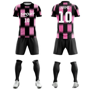 Maillots de sport pour enfants en polyester léger sur mesure, ensemble complet, uniforme d'entraînement de football, uniforme de football par sublimation - Product Image 2