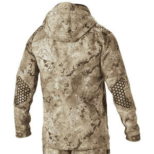 Uniform Camouflage Hunting Suit Full Sleeves Zipper Hooded <b>Camo</b> Design Hunting Suit For Men - Product Image 5