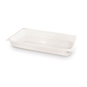 Contenitore Gastronorm 1/1 HENDI GN 1/1 Bianco per Conservazione Alimenti 9L 530x325x(H)65mm - Product Image 1