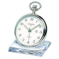 Horloge de table analogique de table en métal classique de forme de conception de pomme numérique romaine pour la décoration de chambre d'enfants