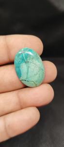 Turquesa Tibetana 100% Natural, Precio al por Mayor, Lote de Cabujes de Turquesa Tibetana Hechos a Mano para la Fabricación de Joyas - Product Image 3