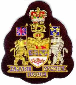 Badge de blazer tactique canadien de luxe personnalisé OEM avec logo, à coudre, en tissu tissé fait main, décoration en dentelle, prix d'usine, vente en gros - Product Image 1