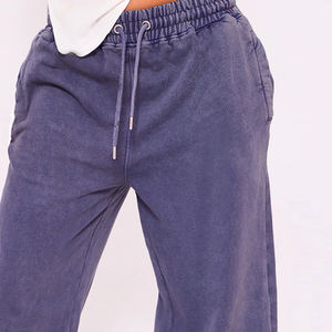 Loose Fit High Quality <b>Women's</b> <b>Baggy</b> Acid <b>Joggers</b> 100% Organic Cotton Streetwear Custom <b>Women's</b> Acid Wash <b>Joggers</b> - Product Image 4