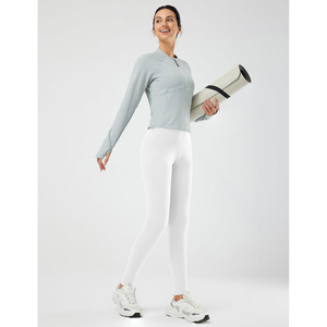 Mallas de mujer con estampado sublimado personalizado 2025, longitud completa, Spandex de alta calidad/tela de nailon, cintura con cordón transpirable - Product Image 3