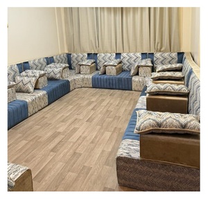 Sofá estilo Majlis árabe, diseño clásico, elegante conjunto para sala de estar, asientos de esquina de lujo, diseño que ahorra espacio - Product Image 1