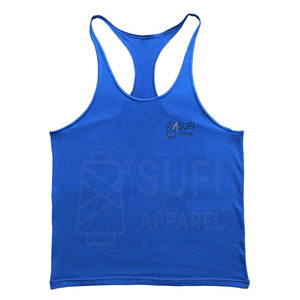 เสื้อกล้ามถักแบบสั่งทำพิเศษสำหรับผู้ชาย คอกลม ทรงสปอร์ต ระบายอากาศ แห้งเร็ว ผ้าฝ้าย 100% สีและโลโก้ปรับแต่งได้ - Product Image 1