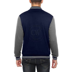 Chaqueta Casual Estilo Letterman para Hombre, con Logotipo en el Frente, Hecha a Medida, Tallas Grandes, 100% Lana, Transpirable, de Secado Rápido, Invierno, Alta Calidad - Product Image 3