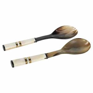 ช้อนฮอร์นในขนาดใหญ่และขนาดกลางมีดฮอร์นมีด้ามจับยาว - Product Image 1