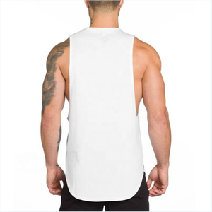 Servicios OEM Venta caliente Hombres Verano Camiseta sin mangas Ropa deportiva con transferencia de calor Impreso Logo Botón Detalle 100% Acrílico Secado rápido Unisex - Product Image 4