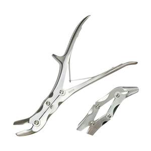 Rongeurs à os en acier inoxydable à double action, conception de coupe de précision, rongeurs à os dentaires - Product Image 4