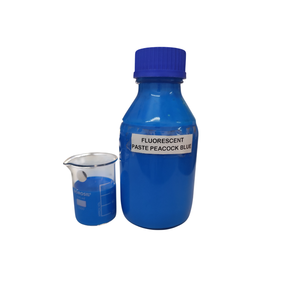 Formulation d'encre et de peinture industrielle fluorescente de pigment de pâte de bleu de paon à haute résistance de teinte pour l'excellente valeur de textile - Product Image 1