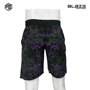 Blaze fight Gear Bjj Boxing short para hombres fighting jym Workout ropa de artes marciales NO GI shorts tela ligera a bajo precio - Product Image 3