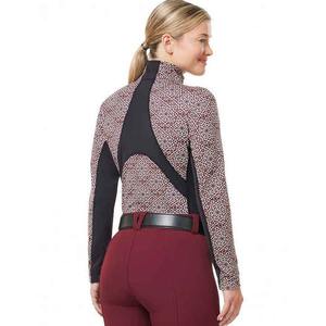 Ropa Deportiva, Jersey de Equitación Ajustado con Media Cremallera, OEM, Secado Rápido, Manga Larga para Mujer - Product Image 4