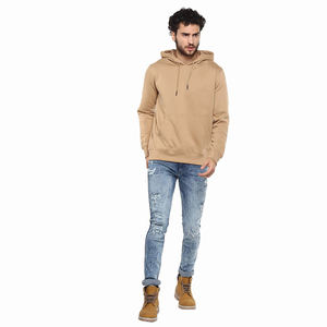 Gran oferta 2025, sudaderas con capucha de Color sólido para hombres, sudaderas con capucha ajustadas transpirables para adultos con tamaños y diseños personalizados - Product Image 5