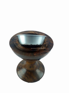 Tradebyd Brûleur Bakhoor en bois fait à la main Porte-encens arabe pour la méditation et la relaxation à la maison - Product Image 6