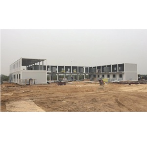 Maison de conteneur pliante extérieure mobile pliable avec expansion à double aile Activité humaine Fermeture de ceinture spatiale - Product Image 4