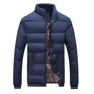 Venta al por mayor personalizado 2026 chaqueta acolchada de burbujas para hombre invierno impermeable al aire libre con capucha de cuello alto Puffer - Product Image 6