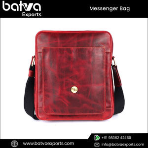 Bandolera bandolera para hombre a la moda de proveedor líder 100% piel auténtica de grano completo superventas logotipo personalizado multicolor - Product Image 3