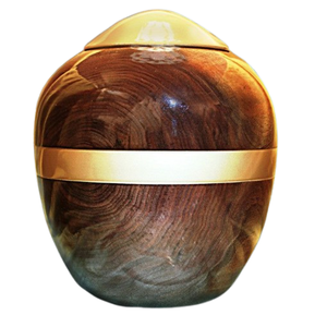 Proveedor indio Urna de cremación de madera de diseño más popular para cenizas de adultos humanos Urna funeraria de color personalizada - Product Image 5