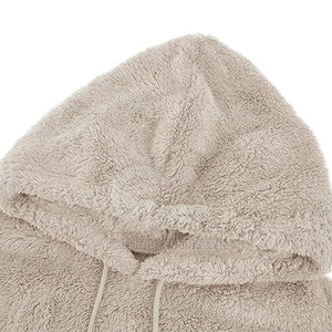 Cotton Polyester Customized Men Fleece Hoodies High Quality Made Wholesale Men's Fleece Hoodies - Product Image 3
