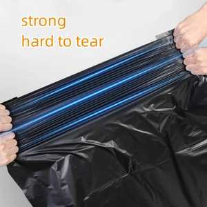 Wholesale Custom Printed Black PE Garbage Bags Biodegradable Household Trash Roll <b>PET</b> Plastic Custom Bolsas De Basura - Product Image 2