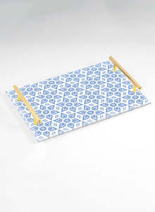 Nouveau Style Plateau De Service Plateau Pour Hôtel Restaurant Alimentaire Servir Utiliser Noël Table Top Décor Utiliser Plateau Plateau Avec Poignée En Or - Product Image 4