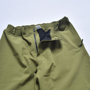 Pantalon baggy de ski en tissu de haute qualité dernière arrivée pantalon de ski coupe ample couleur noire multi-poches cargo pantalon de neige - Product Image 4