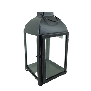 New Arrival Metal & Glass <b>Lantern</b> Matt Black PC <b>Candle</b> <b>Holder</b> <b>Lantern</b> for Home & Tabletop Decoration Customized Bulk - Product Image 1