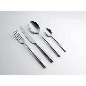 Wholesale Customized Eco-Friendly Simplicity Long Handle <b>Spoon</b> <b>Fork</b> <b>Knife</b> Cutlery <b>Set</b> for Back to School - Product Image 2
