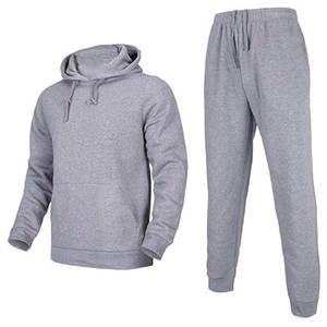 Ensemble de survêtement pour homme en molleton 100% coton, décontracté, uni, personnalisé, vente chaude, professionnel - Product Image 5