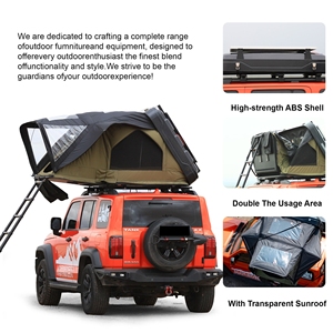 Lều trên mái nhà với thiết kế pop-up tuyệt vời tận hưởng một phần còn lại thoải mái và ngủ trong khi cắm trại trên mái lều - Product Image 5