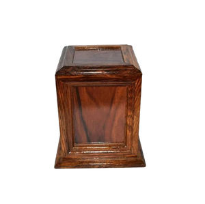 Urne de crémation souvenir pour cendres humaines Urne en bois faite à la main Souvenir en bois Urnes de crémation en gros pour cendres Design unique - Product Image 3