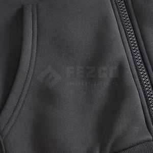 Meilleure vente nouveau design Rhinestone Distressed Hoodie 100% coton hommes hiver personnalisable haut-bas quantité minimale de commande - Product Image 5