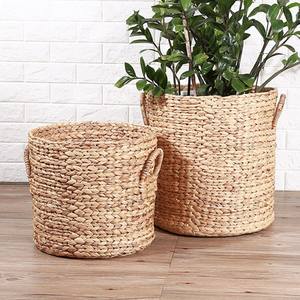 Maceta de Jacinto de Agua, Precio Bajo, Macetas Tejidas Naturales, Cesta para Plantas, Decoración de Jardín - Product Image 1