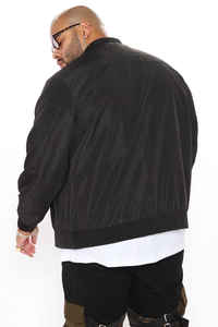 Venta caliente al por mayor de gran tamaño cremallera estilo lona Stand Collar Bomber chaqueta hombres Pakistán hecho Super Street Unisex 2025 - Product Image 4