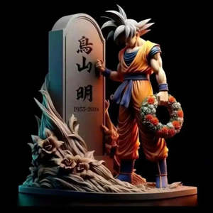 Figurine Dragon Ball de Tombe par Akira Toriyama, en résine, source d'animation japonaise - Product Image 2