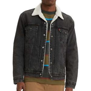 OEM High Quality Custom Denim <b>Jacket</b> <b>Men's</b> Sherpa <b>Trucker</b> <b>Jacket</b> Fashion Washed <b>Jacket</b> Winter Outerwear - Product Image 6