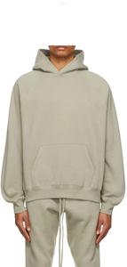 Sudaderas Unisex de alta calidad 100% de algodón, sudaderas con capucha bordadas personalizadas, ropa de calle con cuello de lana, Invierno en Blanco para hombres - Product Image 5