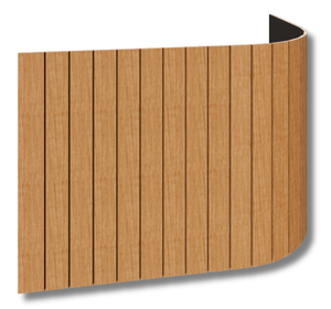 Panneaux de tambour en bois traditionnels personnalisés, portes de placard en bois massif flexibles, décoration murale, style 3D, escalier, entrepôt, extérieur - Product Image 1