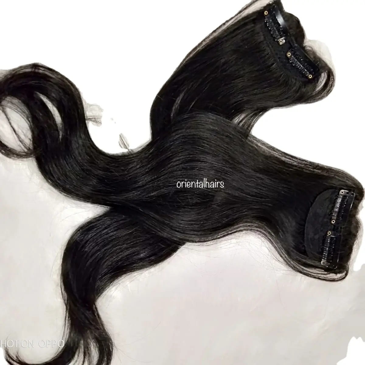 Virgin Side Patches Clip in Hair Extensions For Women to Cover Hair Line Thinning Hairstyles Oriental Hairs 14''-24''