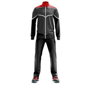 Pantalon cargo en polyester avec logo personnalisé survêtement à capuche avec poche coupe-vent ensemble de jogging survêtements réfléchissants pour hommes 2026 - Product Image 1