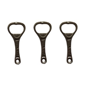 ชุดที่เปิดขวดโลหะสีดำล้วน3ชิ้นสำหรับบาร์ร้านอาหารและที่เปิดจุกสำหรับใช้ในบ้าน - Product Image 1