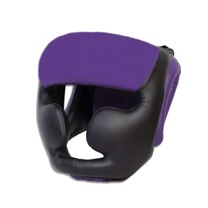 Protège-tête de boxe réglable Matériau PU de qualité supérieure Résistant à l'usure pour les combattants professionnels Entraînement au casque intégral - Product Image 6