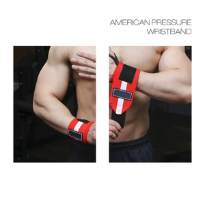 Poignets élastiques personnalisés de qualité supérieure pour l'ajustement de l'haltérophilie Fitness respirant et musculation Gym durable - Product Image 6