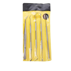 5 Pcs <b>Dental</b> Hygiene Kit Stainless Steel <b>Dental</b> Examination Kit Basic <b>Dental</b> Kit <b>Other</b> <b>Dental</b> <b>Equipment</b> Instruments - Product Image 1