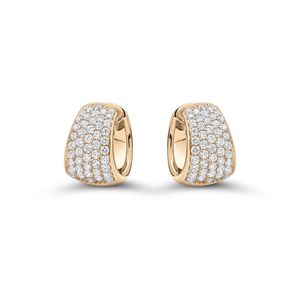 Boucles d'oreilles élégantes en diamant blanc rond de laboratoire, avec argent 925 marqué, certifiées IGI, pour usage quotidien, diamant américain - Product Image 3
