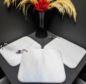 Tabla de cortar de madera blanca hecha a mano de lujo forma rectangular alta calidad no tóxica 1,5 cm de espesor uso en la cocina - Product Image 6