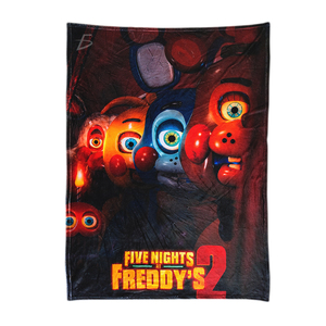 Coperta Termica Singola con Design del Film Five Nights at Freddy's in Pile Corallo per Uso Domestico - Product Image 4
